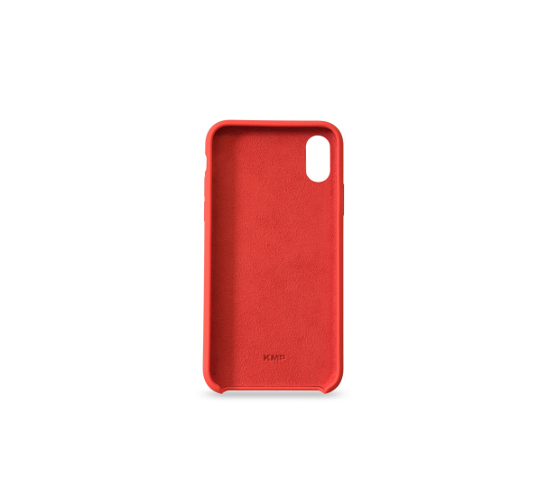 Etui Silicone Case do iPhone X czerwone - 1388429 - zdjęcie 2